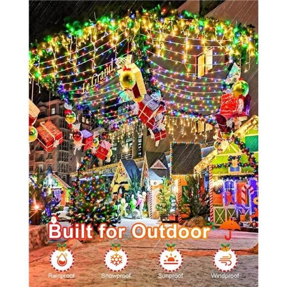 355FT 900 LED Christmas Lights, Extra Long Outdoor String...